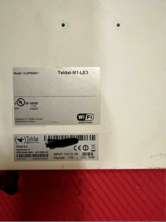 Teldat M1 LE3 TLDPM08A1 Router