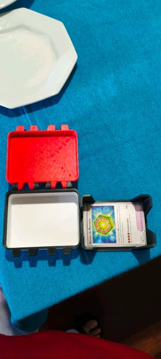Caja almacenamiento de cartas Pokémon