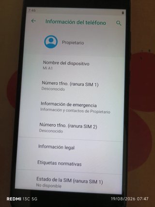 Xiaomi Mi A1 Negro