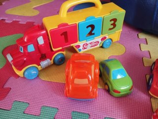 Lote coches grandes con sonido