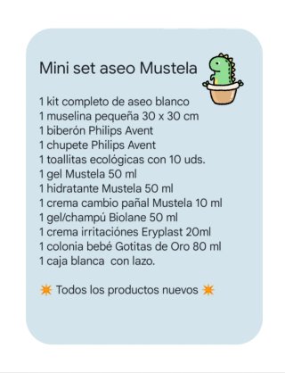 Mini Cesta Bebé Mustela/Philips Avent & otros