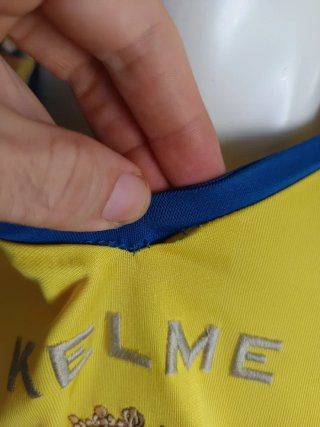 Camiseta Kelme Cádiz CF 1910-2010 Amarilla