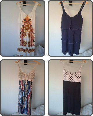Lote ropa, diferentes marcas, talla 38,40, M,L