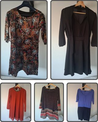 Lote ropa, diferentes marcas, talla 38,40, M,L