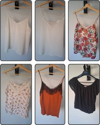 Lote ropa, diferentes marcas, talla 38,40, M,L