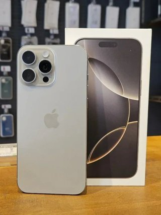 IPHONE 16 PRO MAX 256GB TITANIUM 91% BATERÍA