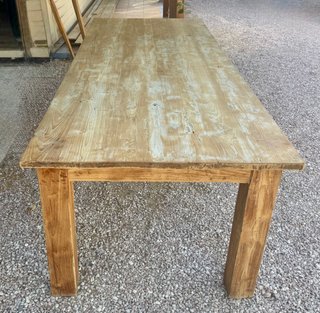 Mesa de teca 260x100x75 cm