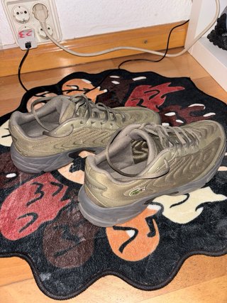 Zapatillas Lacoste Verde Militar Talla 42