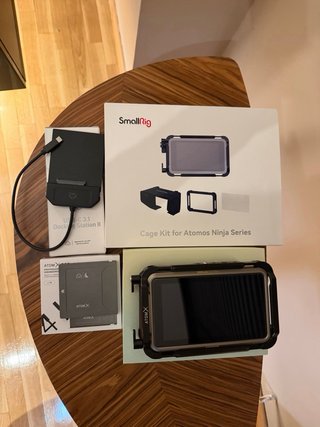 Atomos Ninja Ultra + SSD 1TB + SmallRig Cage