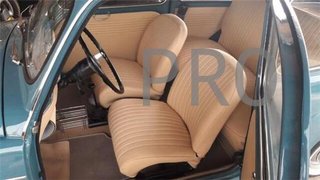 tapizados de asientos y puerta Seat 600