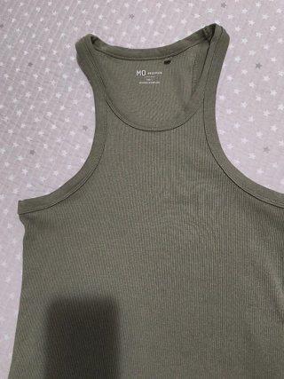 Camiseta tirantes MO espalda nadadora verde S