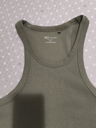 Camiseta tirantes MO espalda nadadora verde S