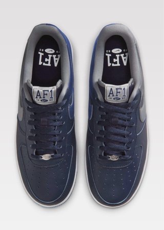 Tenis Nike Air Force 1 Azul/Gris