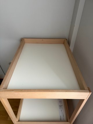 Cambiador Ikea Madera Blanca