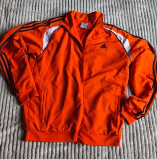 Chándal Adidas Naranja y Negro