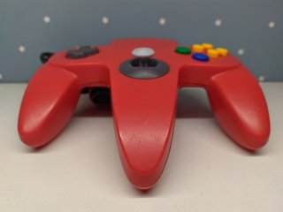Mando Nintendo 64 Rojo NUS-005 Buen Estado