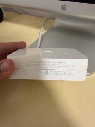 Apple Cinema Display 20 Plata