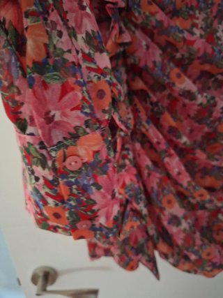 Vestido Zara floral María Pombo