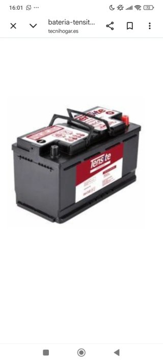 Batería AGM Tensite 92AH 12V