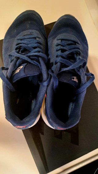Nike Air Zapatillas Deportivas Azul y Rosa