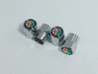 Alfa Romeo 4 Tapones de Valvula Neumaticos Llantas