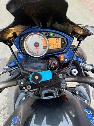 Kawasaki Z750 Negra/Azul