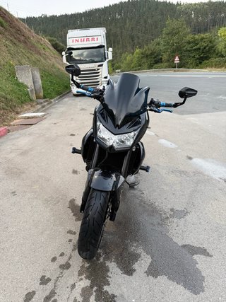 Kawasaki Z750 Negra/Azul