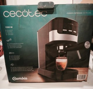 Cafetera Cecotec Power Espresso Compacta Pecan 20