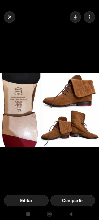 Botas de mujer marrones talla 39