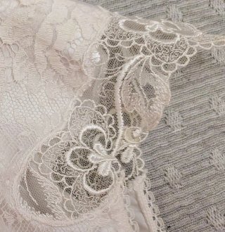 Blusa vintage encaje Brujas talla única