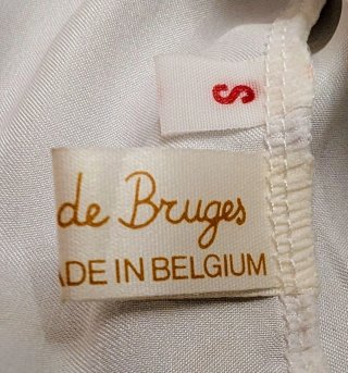 Blusa vintage encaje Brujas talla única