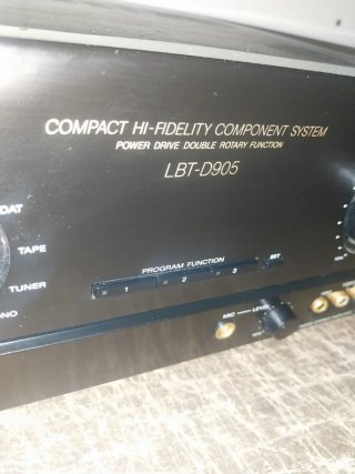 Amplificatore Sony LBT-D905 Nero