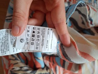 Vestido Benetton estampado