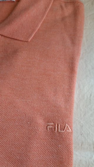 Polo Fila salmone taglia M