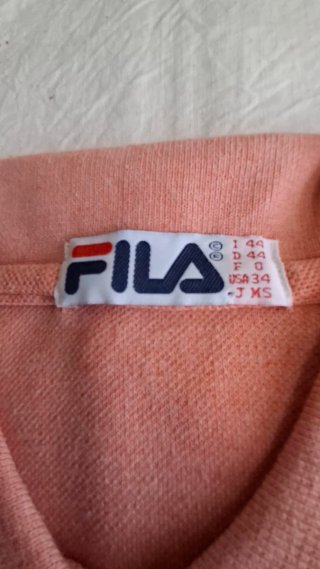 Polo Fila salmone taglia M