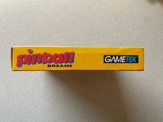 Pinball Dreams Game Boy Españolizado raro