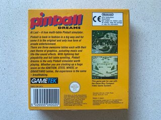 Pinball Dreams Game Boy Españolizado raro