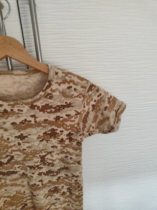 Camiseta Camuflaje Beige y Marrón