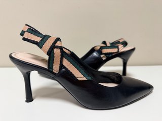 Zapatos Zara Tacón Negro Talla 39