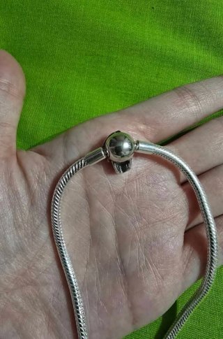 Collar Calavera Plata