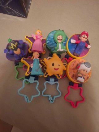 Llaveros Super Mario Macdonals