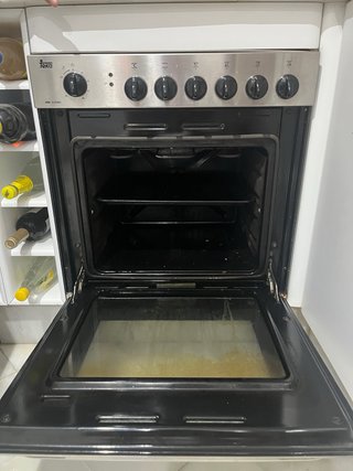 Placa vitrocerámica y horno Teka