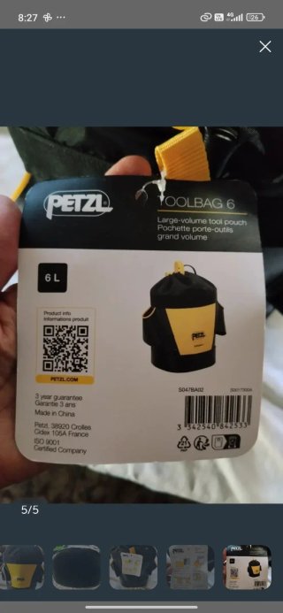 Petzl Toolbag 6 Bolsa de Herramientas