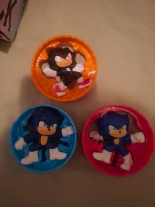 Figuras Sonic (3 unidades)