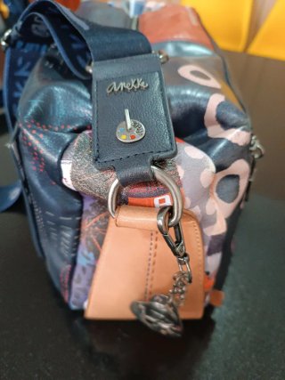 Bolso Anekke Multicolor y cartera a juego