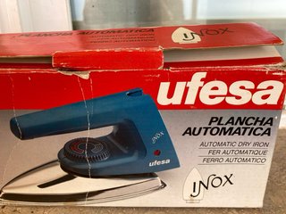 Plancha Ufesa INOX Automática sin vapor