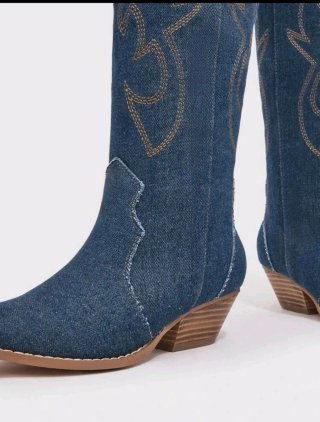 Botas cowboy vaqueras denim