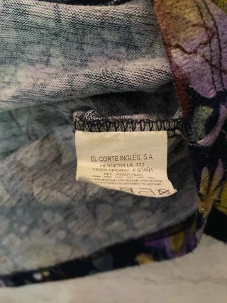 Camiseta Antea El Corte Inglés Talla 40 Estampado