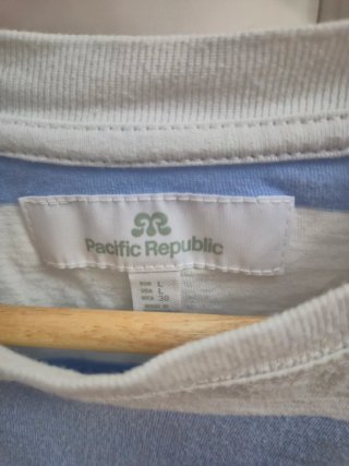 Camiseta Rayas Azul y Blanco