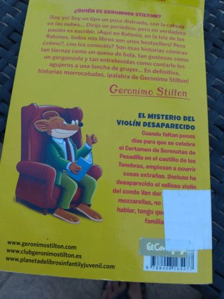 Geronimo Stilton. El misterio del violín desapa...